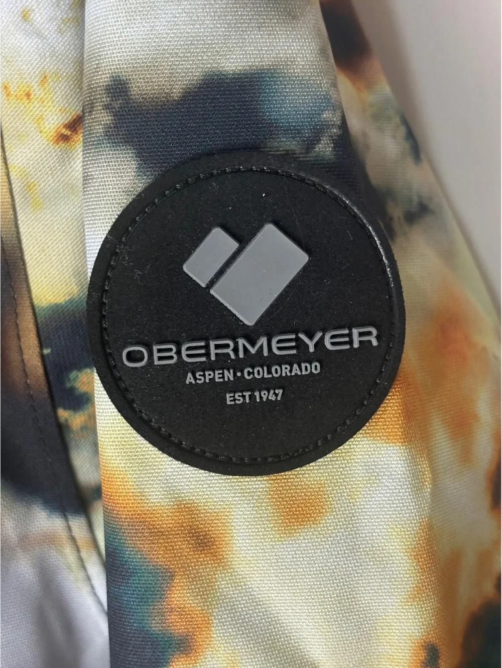 Obermeyer Gage Teen Boys Medium Ski Jacket Amber Cloud NWT Waterproof